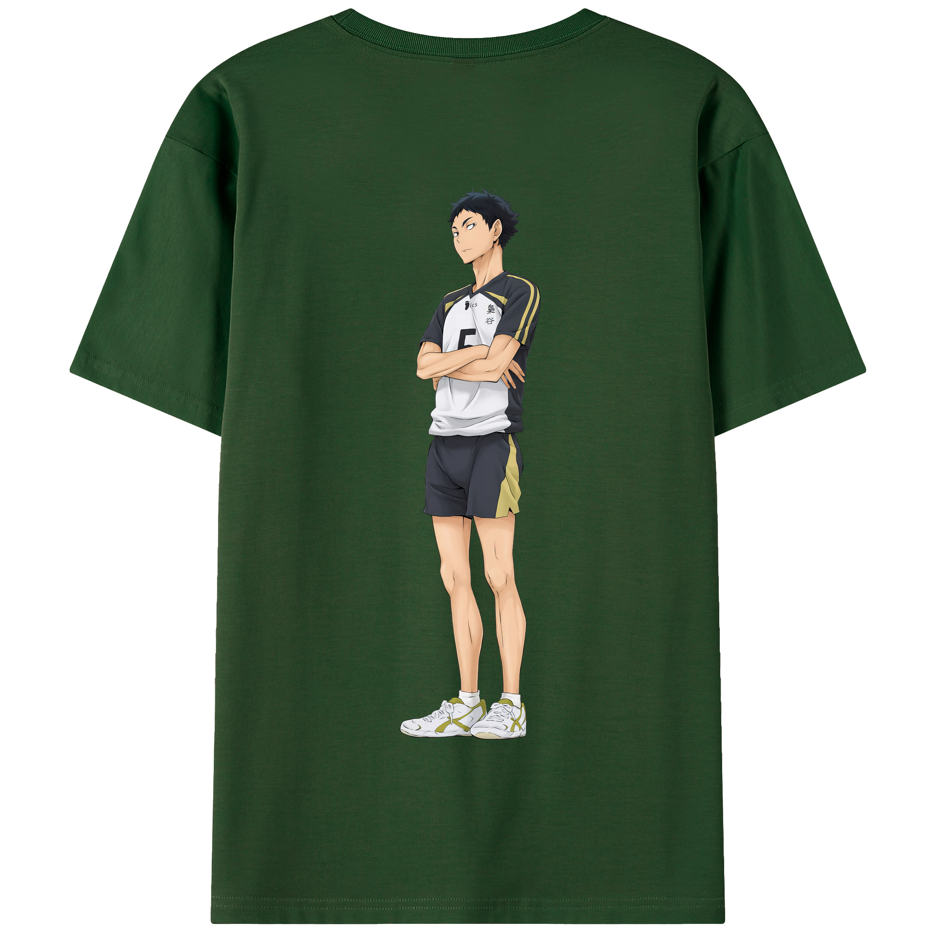 （画像用） ハイキュー!! Haikyu!! 綿100％半袖Tシャツ（背面プリント）